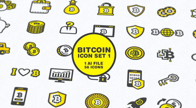 Bitcoin-Icons für lau
