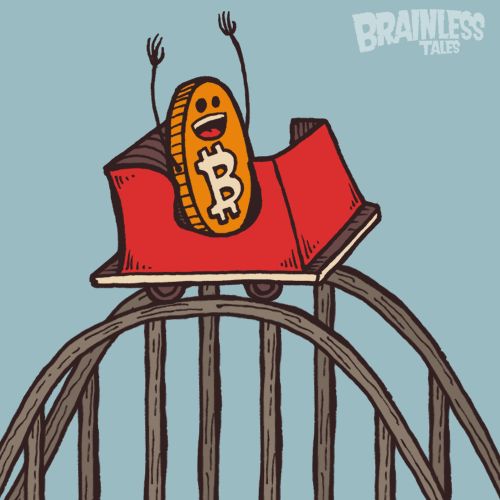 Bitcoin-Rollercoaster