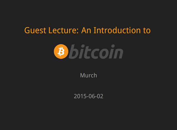 bitcoin presentation1