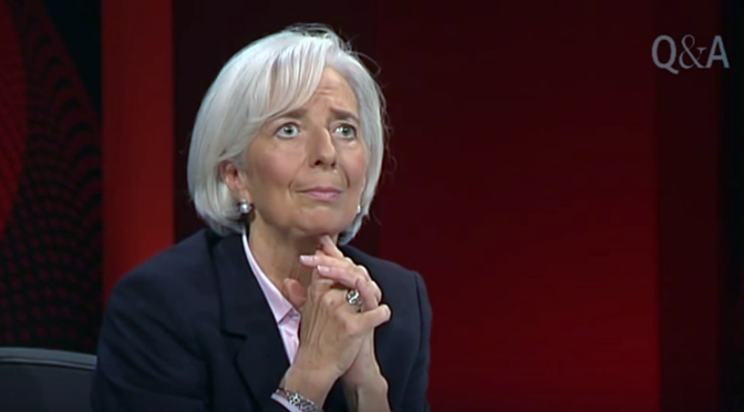 IWF-Direktorin Christine Lagarde über Bitcoin