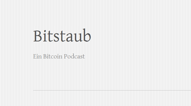 bitstaub bitcoin podcast