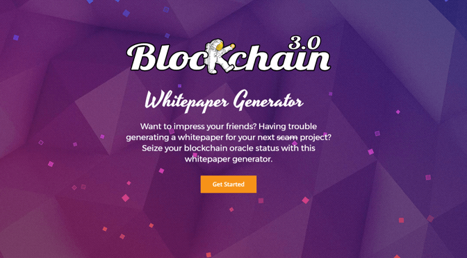 Blockchain 3.0 – Der Whitepaper-Generator