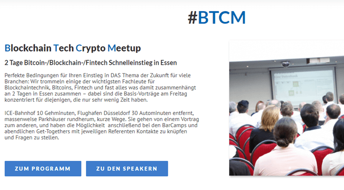#BTCM – Blockchain-Konferenz & Meetup in Essen