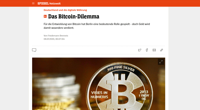 Bitcoin Dilemma Spiegel