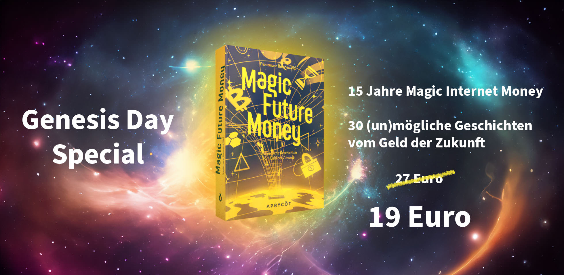 Magic Future Money-Buchaktion mit Sonderpreis 19 statt 27 Euro